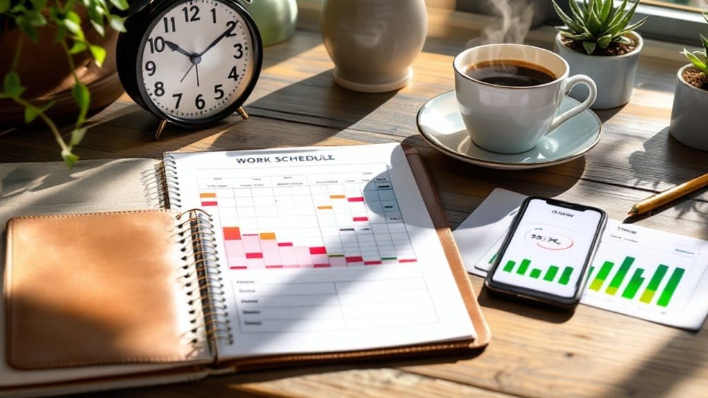 mapeamento do tempo de trabalho efetivo