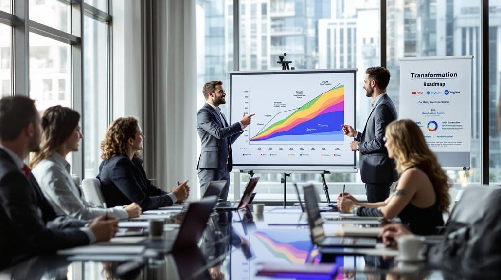 transformative business training steps