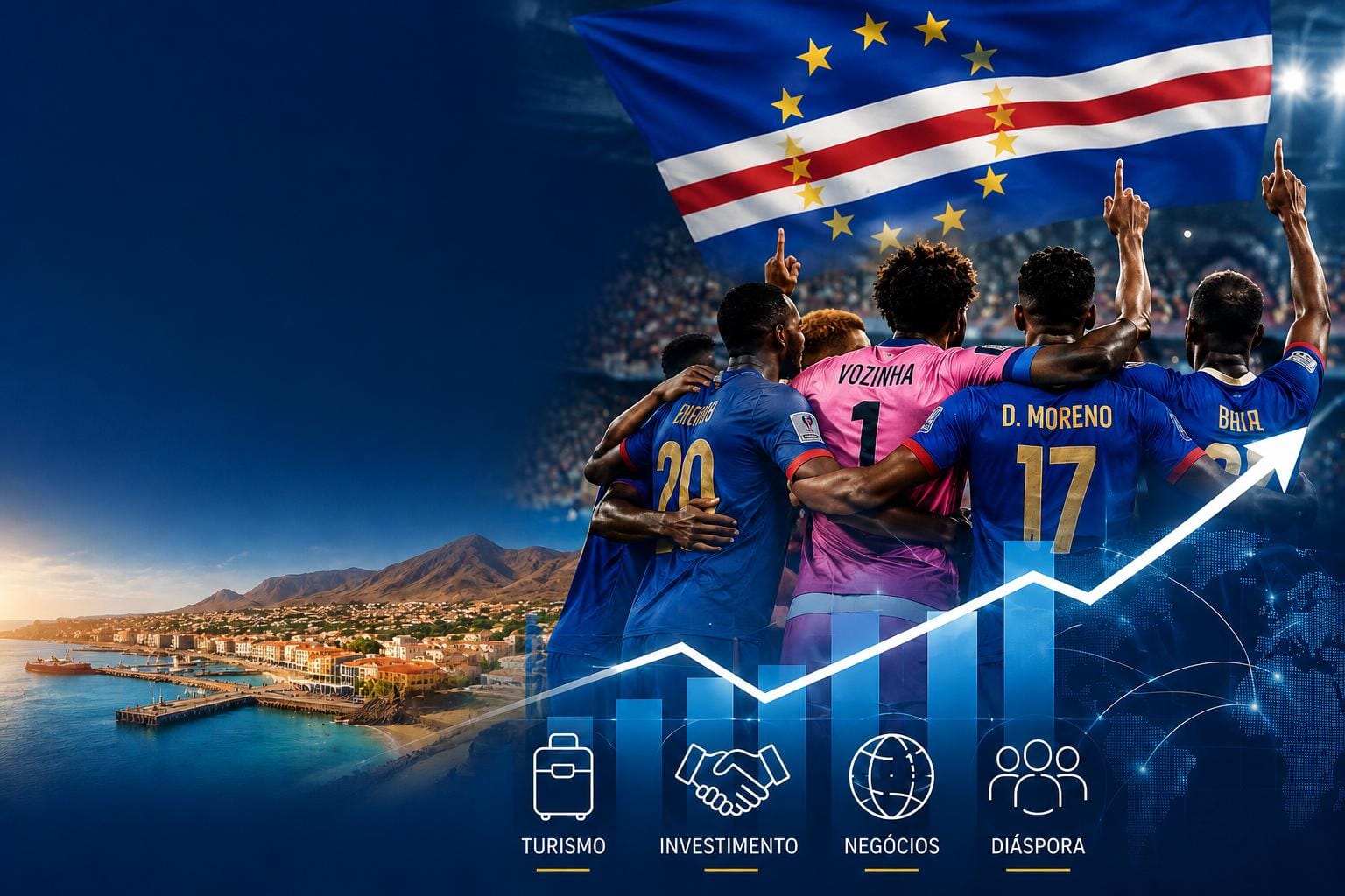 Cabo Verde na Copa do Mundo: O impacto económico de uma exibição histórica